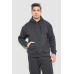 Спорт костюм чоловічий на флісі, колір темно-сірий, 190R235 XXL, 52, XXL