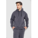 Спорт костюм чоловічий на флісі, колір сірий, 190R235 XXL