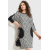 Сукня класична, колір чорно-білий, 183R701 Ager, XXXL, 54, XXXL