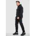 Спорт костюм чоловічий на флісі, колір чорний, 177R235 XXL, 52, XXL