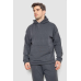 Спорт костюм чоловічий на флісі, колір темно-сірий, 177R235 XL, 50, XL
