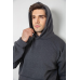 Спорт костюм чоловічий на флісі, колір темно-сірий, 177R235 XL, 50, XL