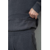 Спорт костюм чоловічий на флісі, колір темно-сірий, 177R235 XL, 50, XL