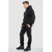 Спорт костюм чоловічий на флісі, колір чорний, 177R235-1 Ager, XXL, 52, XXL