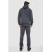 Спорт костюм чоловічий на флісі, колір темно-сірий, 177R235-1 Ager, XXL, 52, XXL