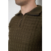 Светр чоловічий однотонний, колір хакі, 161R920 XXL, 52, XXL