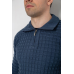 Светр чоловічий однотонний, колір синій, 161R920 XL, 50, XL