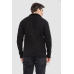 Светр чоловічий однотонний, колір чорний, 161R905 XL, 50, XL