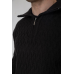 Светр чоловічий однотонний, колір чорний, 161R905 XL, 50, XL