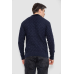 Светр чоловічий однотонний, колір темно-синій, 161R905 XL, 50, XL
