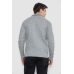 Светр чоловічий однотонний, колір сірий, 161R905 XXL, 52, XXL