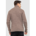 Гольф чоловічий, колір мокко, 161R133 XXL, 52, XXL