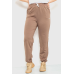 Спорт штани жіночі демісезонні, колір мокко, 129R1488 XXL, 52, XXL