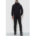 Спорт костюм чоловічий двонитка, колір чорний, 119R200-5 XL, 50, XL