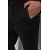 Спорт костюм чоловічий двонитка, колір чорний, 119R200-2 XXL, 52, XXL