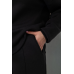 Спортивний костюм жіночий на флісі, колір чорний, 102R7733 XXL-XXXL