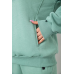 Спортивний костюм жіночий на флісі, колір оливковий, 102R7723 L-XL