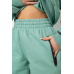 Спортивний костюм жіночий на флісі, колір оливковий, 102R7723 L-XL