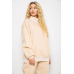 Спортивний костюм жіночий на флісі, колір бежевий, 102R7723 L-XL