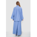Костюм жіночий вільного крою жатка, колір джинс, 102R5264 XXL-XXXL