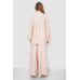 Костюм жіночий вільного крою жатка, колір бежевий, 102R5264 XXL-XXXL