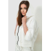 Спорт костюм жіночий двонитка, колір молочний, 102R5247 L-XL