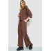 Спорт костюм жіночий двонитка, колір коричневий, 102R5247 L-XL