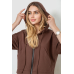Спорт костюм жіночий двонитка, колір коричневий, 102R5247 L-XL