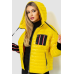 Куртка жіноча демісезонна, колір жовтий, 102R5222 6XL-7XL