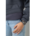 Худі жіноча тринитка на флісі, колір сірий, 102R364 L-XL