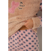 Піжама жіноча махра, колір бежевий, 238R9362 XL, 50, XL