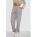 Спортивні штани жіночі на флісі, колір сірий, 238R58671 XXL, 52, XXL