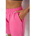Шорти жіночі однотонні, колір рожевий, 238R57820 Ager, XXL, 52, XXL