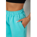 Шорти жіночі однотонні, колір блакитний, 238R57820 Ager, XXL, 52, XXL