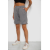 Шорти жіночі однотонні, колір сірий, 238R57820-1 Ager, XXL, 52, XXL