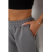 Шорти жіночі однотонні, колір сірий, 238R57820-1 Ager, XXL, 52, XXL