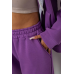 Спортивний костюм жіночий на флісі, колір бузковий, 238R5715-5 XL, 50, XL