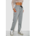 Спортивні штани жіночі на флісі, колір сірий, 238R57016 XXL, 52, XXL
