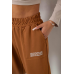 Спортивні штани жіночі, колір коричневий, 238R5052-5 XXL, 52, XXL
