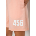 Шорти жіночі з принтом, колір персиковий, 238R456 XL, 50, XL