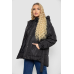Куртка жіноча демісезонна з поясом, колір чорний, 207R2023 XXL, XXL, XXL
