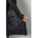 Куртка жіноча демісезонна з поясом, колір чорний, 207R2023 XXL, XXL, XXL