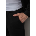Спортивний костюм чоловічий на флісі, колір чорний, 238R58692 XL, 50, XL