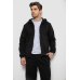 Спортивний костюм чоловічий на флісі, колір чорний, 238R58692 XXL, 52, XXL