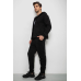 Спортивний костюм чоловічий на флісі, колір чорний, 238R58692 XXL, 52, XXL
