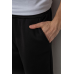 Спортивні штани чоловічі на флісі, колір чорний, 238R58641 XL, 50, XL