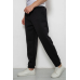 Спортивні штани чоловічі на флісі, колір чорний, 238R58641 XXL, 52, XXL