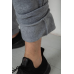 Спортивні штани чоловічі на флісі, колір сірий, 238R58641 XXL, 52, XXL