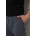 Спортивні штани чоловічі на флісі, колір сірий, 238R58629 XXL, 52, XXL