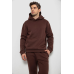 Спортивний костюм чоловічий на флісі, колір шоколадний, 238R58573 XL, 50, XL